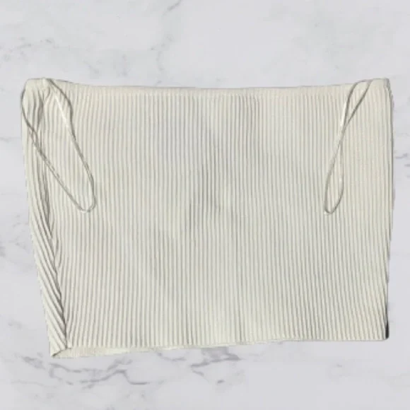 Pacsun L.A Hearts White Ribbed Tube Top Size Small - Picture 4 of 6